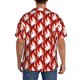 thumbnail image 3 of Fotbe Fire Symbols Camisa Estampada de Manga Corta para Hombre, Casual de Verano, Estilo Playero, Sin Arrugas-XX-Large, 3 of 5