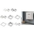 thumbnail image 2 of Electrical Box Spacers Single Gang Receptacle Outlet Box Extenders for Fixing Wall Electrical Outlet Easy to Install, 2 of 8