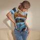 thumbnail image 3 of Fotbe Rustic Vintage Truck Autumn Body de Mujer con Cuello Redondo y Mangas Cortas, Sin Mangas Ajustado, Suave, Cómodo y Básico-Small, 3 of 7