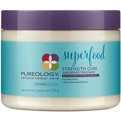 Pureology Strength Cure Superfood Treatment 6oz (Best Cure For Split Ends)