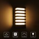 thumbnail image 4 of Cuboide Moderno Cob 15W Led Luz De Pared Ip65 Lámpara De Pared De Aluminio Impermeable Blanco Cálido Ac 85-265V Para Interior Patio Al Aire Libre Jardín Porche Corredor Inevent HA024580-01, 4 of 5