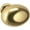 Lifetime Polished Brass, variant on Baldwin 4913044BIN Oval 1-3/8" Oval Cabinet Knob From The Estate Collection - Brass