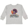thumbnail image 3 of Inktastic Grandma Little Turkey Thanksgiving Boys or Girls Long Sleeve Toddler T-Shirt, 3 of 5