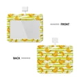 thumbnail image 2 of Cauagu Bananas On A Striped for ID Badge Holder,Badge Holder with Windows Key Card Work Badge Sleeve for Office/ Factory/ID Credit Cards/Proximity Key Cards, 2 of 7