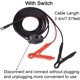 thumbnail image 5 of 2 pinzas de cocodrilo de 30 A, cable puente de 1 m para cargador de batería de coche, 12 V y 24 V, 5 of 5