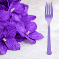thumbnail image 3 of ELEGANI Heavy Weight Disposable Forks 100 Count | Durable and Reusable for Any Occasion- Purple, 3 of 7