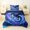 Blue Purple, variant on Erosebridal Kid Cartoon Dragon Twin Comforter Sets, Western Constellation Bedding Set, 2-Piece