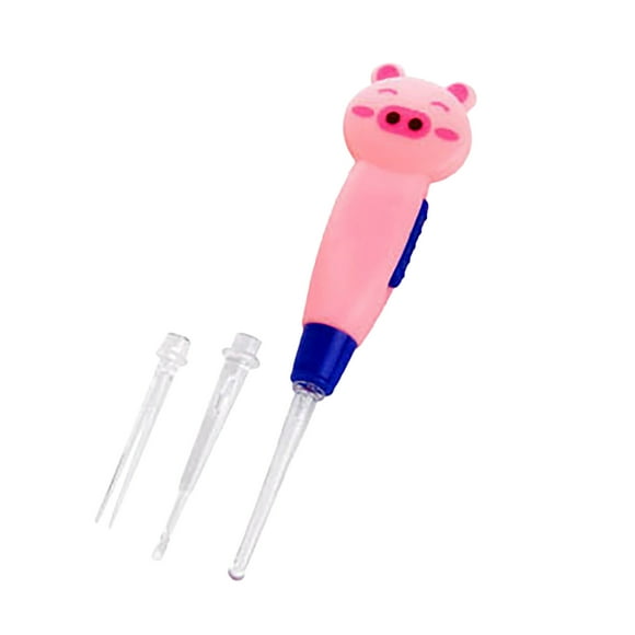 Pore Vacuum Jade Roller Cuticle Pusher Silicone Face Scrubber Electric Face Brush Blackhead Remover Abs Adult Children Children Use Replaceable Head Lighting Earplugs Earwax Cleaning Kit Clearance