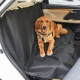thumbnail image 3 of Precious Tails Co-pilot Waterproof Car Seat Bench Cover - Black, 3 of 4