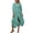 Fluorescent Green, variant on Women's Slub Linen Shirt Dress, Oversized Beach Cover Up, Long Button Down Bikini Cardigan, Casual Sun Protection Sundress with High Slits