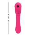 thumbnail image 3 of Adrien Lastic Quiver Suction Vibrator, Pink, 3 of 3