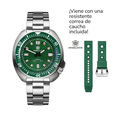thumbnail image 2 of Steeldive Reloj de Buceo SD1970 Verde acero inoxidable, Cristal zafiro, 44mm, Movimiento automatico Seiko NH35, Pulsera con bisel de ceramica, 2 of 5