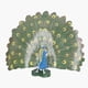 thumbnail image 5 of Modelo animal, modelo de pavo real de simulación, estatuilla de pavo real simulada, juguetes de pavo real, artesanía excepcional, 5 of 8