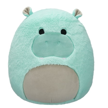 Squishmallows Official Plush 12 inch Hank The Hippo - Childs Ultra Soft Stuffed Animal Toy
