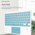 thumbnail image 2 of 172 Wireless Keyboard with Touchpad Portable Bluetooth Keyboard for iOS / Mac Android Windows - Gree, 2 of 5