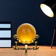 thumbnail image 5 of 40mm Crystal Ball With Golden Flower Stand Combination Home decoration, 5 of 5