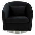 thumbnail image 1 of Safavieh Clara Quilted Swivel Tub Chair, 1 of 9