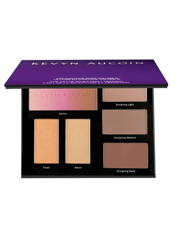 Kevyn Aucoin The Contour Book - The Art of Sculpting and Defining Volume III , 1 Pc Palette