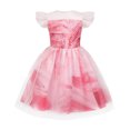 thumbnail image 5 of mgoYE Girls Dress Kids Halloween Flutter Sleeve Tulle Dresses Kids Halloween Birthday Gift Princess Dress, 5 of 6