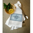 thumbnail image 2 of Lake Erie, United States, Lake Essentials, Lake and Compass (100% Cotton Tea Towel, Decorative Hand Towel, Kitchen and Home), 2 of 3