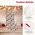 thumbnail image 4 of KLL Transport for 18" Christmas Stocking Snowman Xmas Stocking Holiday Christmas Decoration Gifts for Family Kids, 4 of 8