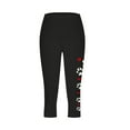 thumbnail image 4 of Saving Deals Of The Day Womens Pants Slim Fit Slacks Base Trousers Leggings Pants Compression Slacks Straight Leg Trousers Printed Pants 3/4 Capri Trousers Tight Slacks Beach Lounge Pants, 4 of 4