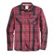 thumbnail image 1 of Levi's Marled Work Button Up Camisa para Hombre, Rojo, X-Large Levis Botones al frente, 1 of 2