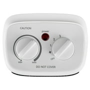 Mainstays 1500W Ceramic Fan-Forced Electric Space Heater, White, New, WSH10C2AWW
