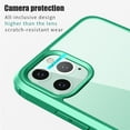thumbnail image 6 of Dteck iPhone XS Max Case, Dual Layer Full Body Shockproof Protection Case Double Sides Tempered Glass Cover Flexible TPU Bumper For iPhone Xs Max, Mint Green, 6 of 9