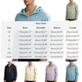 thumbnail image 3 of Bxsruta Men's Lightweight Hooded Windbreaker Jacket Full Zip for Running Hiking Outdoor Sun Protection, 3 of 8