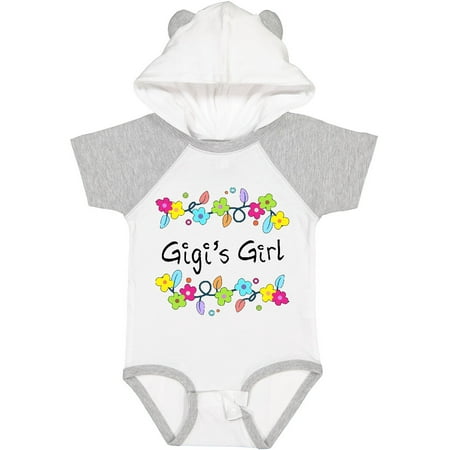 

Inktastic Gigis Girl- Bright Flowers Gift Baby Girl Bodysuit