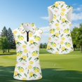 thumbnail image 5 of Aplkyhs Lemon Blossoms Matching Couple Golf Shirts Golf Tank Top for Women Quarter Zip Athletic Sleeveless Shirts for Yoga or Daily Wear Machine Washable Breathable Fabric, 5 of 6