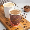 thumbnail image 3 of 8 oz Coffee Cups Bulk Hot Cups (500 Case) - Paper Cups 8oz Large Pack Cups for Office - Hot Drink Cups for Dispenser To Go Paper Cup White, 3 of 6