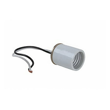 

Pass & Seymour Keyless Porcelain Lampholder Medium Light Socket 660W 250V 10085