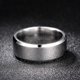 thumbnail image 4 of Anillo de joyería de acero inoxidable para hombres y mujeres, anillos negros, banda de compromiso de boda, espejo de calidad, joyería masculina personalizada, moda, 4 of 4