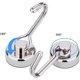thumbnail image 3 of Magnetic Hooks, 100 (Approximately 15 Kg) + Strong Magnet with Hook for Fridge, Heavy Duty Cruise Hook for Ceiling, Magnetic Hanger Metal Hook for Towel, Cup, Wall(White, Pack of 4/8) (4PCS), 3 of 5