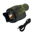 thumbnail image 2 of Dispositivo De Visión Nocturna Monocular Soporte De Pantalla De 1,5 Pulgadas Tarjeta Tf De 128 Gb Batería De Litio Incorporada De 4000Ma Alcance De 850 Nm Sensor Ir No.2 qarigey OD014534-01, 2 of 6