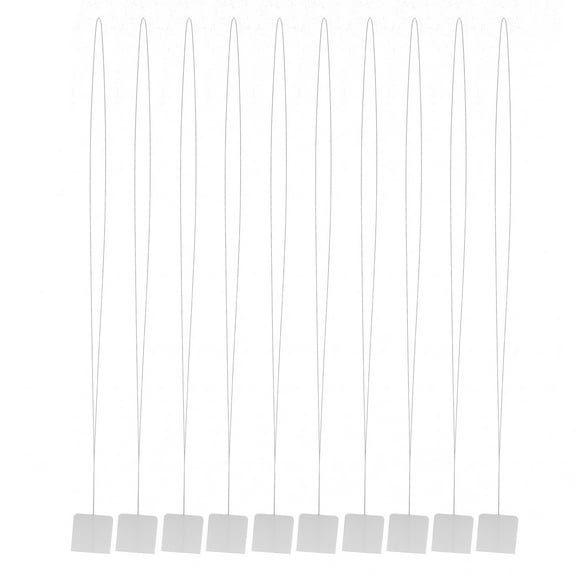ELAYARD 20Pcs Easy Threading Needle Threaders Long Wire Loop Tool for Sewing Embroidery and Yarn
