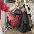 thumbnail image 4 of Champion Sports Baseball Backpack – Holds Bats, Glove, Helmet – Adjustable Straps and Hanging Hooks, 4 of 6