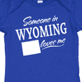 thumbnail image 4 of Inktastic Someone in Wyoming Loves Me Boys or Girls Baby Bodysuit, 4 of 5