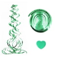 thumbnail image 1 of Techo en forma de corazón Garlands Ceremonia de boda Romántica espiral Streamers Oficina Decoración Decoración DIY Ornamento Verde 30 Piezas Guardurnaity HA012510-05, 1 of 7