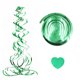 thumbnail image 1 of Techo en forma de corazón Garlands Ceremonia de boda Romántica espiral Streamers Oficina Decoración Decoración DIY Ornamento Verde 30 Piezas Sweethay HA012510-05, 1 of 7