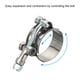 thumbnail image 4 of Abrazaderas de manguera T-Bolt Uxcell con resorte, paquete de 2, abrazadera de manguera ajustable de acero inoxidable 304 para manguera de 1.5" ID, 4 of 5