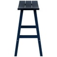 thumbnail image 4 of GARDEN 29" Inches Adirondack Plastic Outdoor Bar Stools for Patio, Navy Blue, 4 of 6