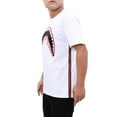 thumbnail image 2 of Hudson Eternity Shark Mouth Men's T-Shirt White-Blue E1133198-white, 2 of 2