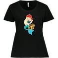 thumbnail image 3 of Inktastic Mermaid Pirate Women's Plus Size T-Shirt, 3 of 5