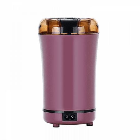 

Electric Coffee Grinder Portable Automatic Small Coffee Grinder and Spice Grinder Use for Fine Leaves Almonds Grains and More(Purple)