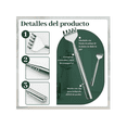 thumbnail image 3 of Rascador De Espalda Extensible Acero Inoxidable 3pcs Xtellar Plateado, 3 of 4
