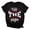 Black, variant on Baseball Shirt Women Tis The Season Baseball T-Shirts Short Sleeve Crewneck Graphic Tee Tops