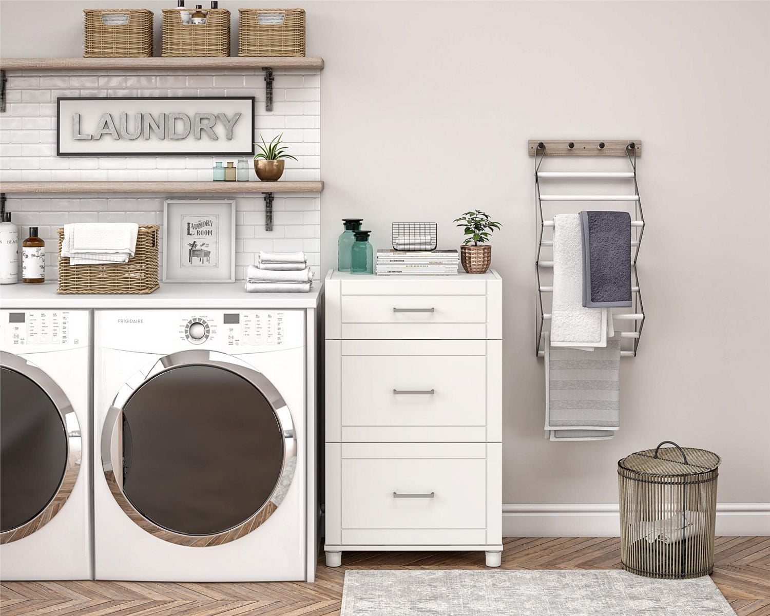 Armoire sur plancher à 3 tiroirs Callahan 24 po de SystemBuild